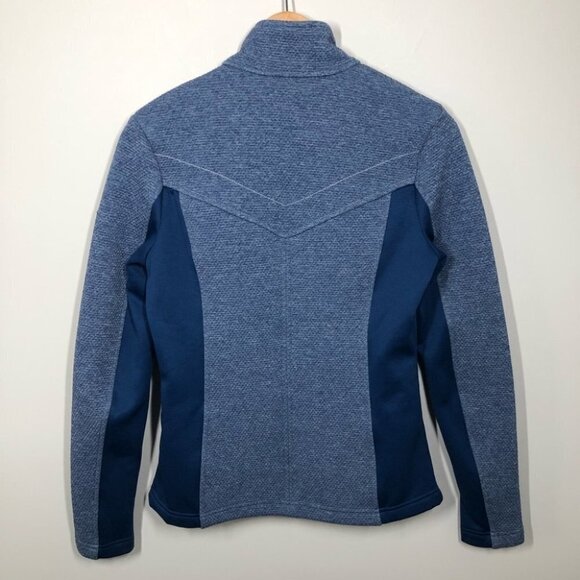 SPYDER Blue Encore  Full Zip Fleece Jacket Mid Layer Size Small - Picture 8 of 8